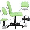 Flash Furniture Mid-Back Quilted Vinyl Swivel Task Office Chair - 3 of 4