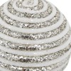 Syemin Decorative Objects Christmas Ball Ornaments Plastic Decorative Hanging Ball Christmas Tree Ornaments Set of 12, Silver, 3.9"*3.9"*3.9" - 3 of 4