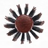 Unique Bargains Nylon Bristle Round Curling Hair Ruled Comb Brown - 3 of 4