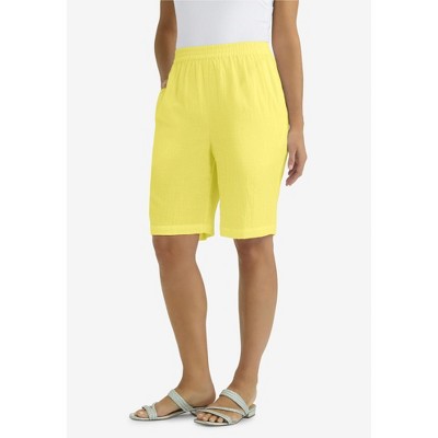 Jessica London Women's Plus Size Gauze Short