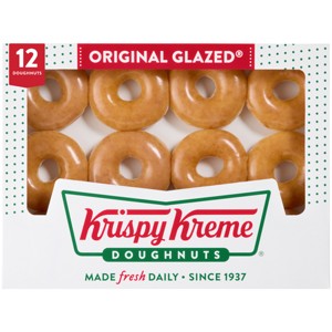 Krispy Kreme Original Glazed Donuts - 19.7oz/12ct - 1 of 4