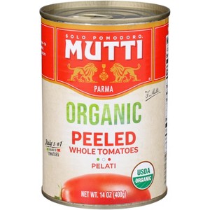 Mutti Organic Peeled Whole Tomatoes -14 oz (Pack of 6) - 1 of 1
