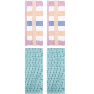 REGALWOVEN 4 Pcs Bathroom Hotel and Spa Waffle Cotton Hand Towels - 1 of 4