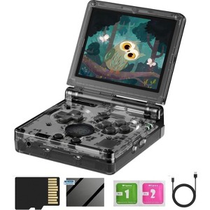 Voacle RG35XXSP Flip Retro Handheld Game Console ,3.5 Inch IPS Screen Linux System Built-in 64G TF Card 5532 Games - 1 of 3