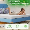 BestMassage 5 Inch Green Tea Memory Foam Mattress Cooling Gel Infused Mattress - 2 of 4