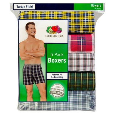 fruit of the loom men's boxer shorts