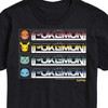 Men's - Pokémon - Retro Pokémon Logo Short Sleeve Graphic T-Shirt - 2 of 4