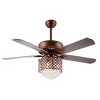 Kelso 3 Light 52" Ceiling Fan - CLF1015 - Bronze - Safavieh - 2 of 4