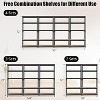 5 Tier Heavy Duty Storage Shelves 48x18x72 Inch, 2000Lbs Capacity Adjustable Metal Shelving Unit for Garage Organization, Boltless Assembly - 4 of 4