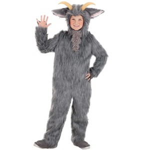 HalloweenCostumes.com Deluxe Children's Goat Costume | Farm Animal Outfit for Kids - 1 of 4
