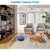 Teendow Robot Vacuum with Mop, Robotic Vacuum Cleaner with APP/Remote, Self-Charge, for Hardfloor, Carpet,Pet Hair, Blue - 3 of 4