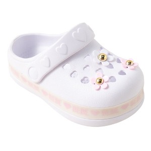 bebe Girls' Sandals - Comfy Clogs, Cute Summer Shoes and Beach Sandals for Toddler Girls - 1 of 4