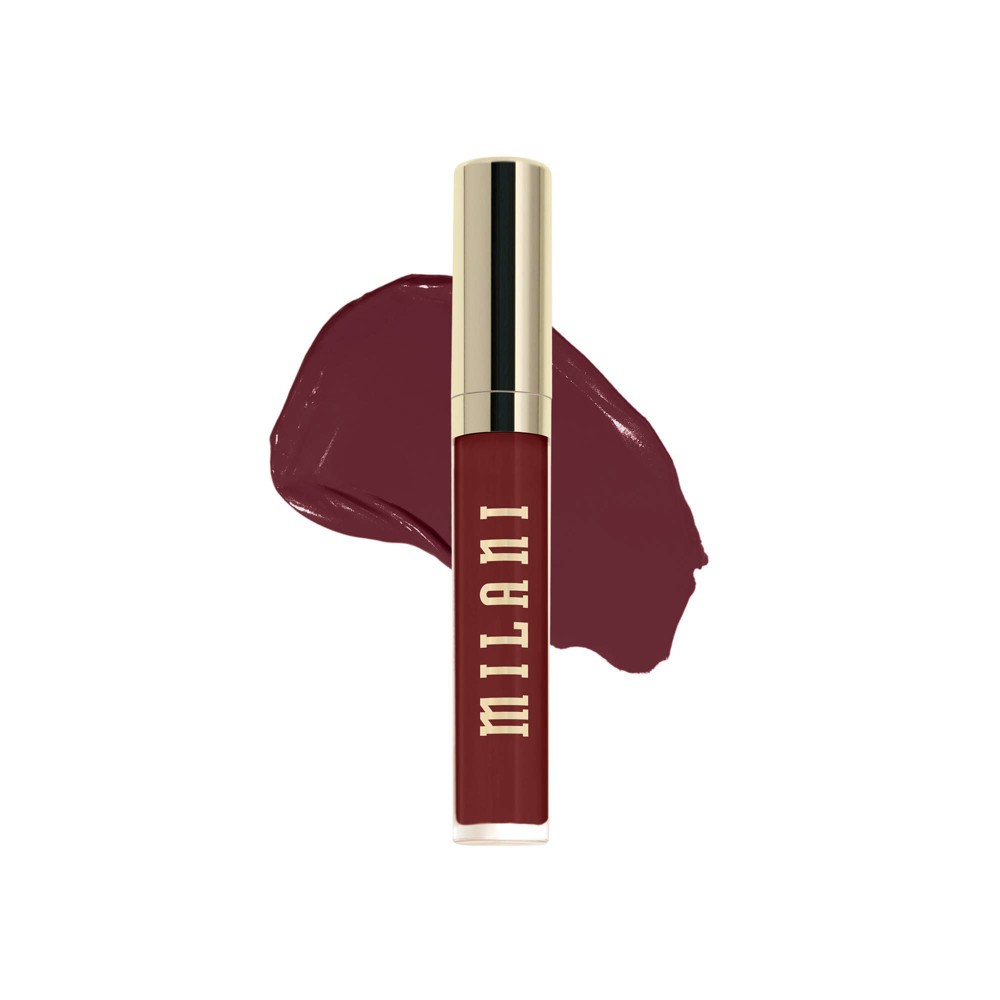 Photos - Lipstick & Lip Gloss Milani Stay Put Liquid Lip Longwear Lipstick - Go Off - 0.1 fl oz 