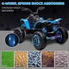 12V Ride On Toys with Paorental Remocte，Elecctric Toy Car Kids Ride On Car with Audio, Music Player, Led Lights Elecctric Car for Kids Ages 3-8 - 4 of 4