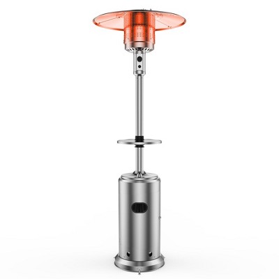Umbrella Heater/Light, 48,000 BTU Freestanding Heater with Wheels