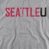 Seattle University Official Distressed Primary Adult Pull-Over Hoodie - 2 of 4