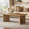 Tribesigns Farmhouse Coffee Tables for Living Room, 47-Inch Center Tea Table with Thicken Base, Easy to Assemble - 4 of 4
