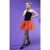 BellaSous Women’s Black Multi-Layered Tutu Skirt, Adult Costume and Dress-Up Skirt for Halloween- Orange - 3 of 4
