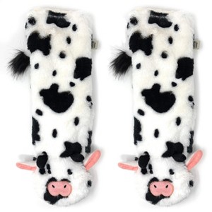 Oooh Yeah! Womens Slipper Socks (Moo Moo) - 1 of 4