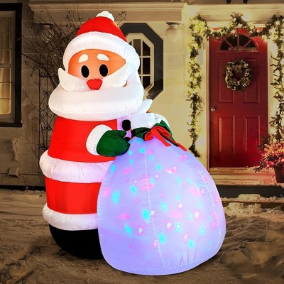 [ Rotating Colorful Lights ] 4 Ft Easter Inflatable Decoration online Outdoor