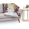 Disney Alice in Wonderland, "Alice in the Garden" Woven Tapestry Throw Blanket, 48" x 60" - 4 of 4