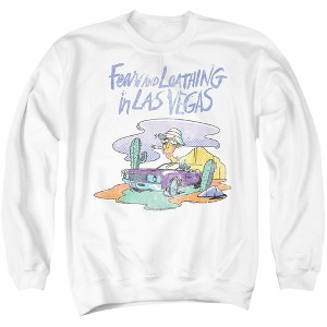 Fear And Loathing In Las Vegas Trippy Drive Adult Crewneck Sweatshirt - 1 of 4