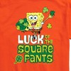 Men's - SpongeBob Squarepants - Luck Of The Square Pants St. Patricks Day Short Sleeve Graphic T-Shirt - 2 of 4