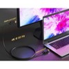 SANOXY 25ft Gold Plated Premium DisplayPort to DisplayPort Male to Male Cable with Latches 28AWG - 4 of 4