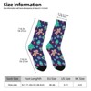 Christmas Cookies Women Printed Crew Socks Funny Funky Socks Soft Polyester Novelty Gifts for Artists Men - 2 of 4
