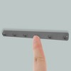 Unique Bargains Coat Hooks Wall Mount with Coat Hooks for Entryway Bathrooms - 4 of 4