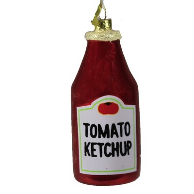 Holiday Ornament 4.0" Tomato Ketchup Condiment Sauce Recipe  -  Tree Ornaments