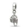 Black Bow Jewelry Sterling Silver Scorpion Bead Charm - 3 of 4