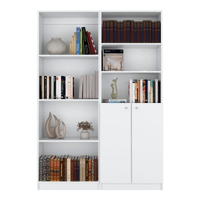 NicBex 7 Shelves File Cabinet with 1 Cabinet,Office Cabinet with Tier-Shelving Design,Modern Storage Cabinet,Filing Cabinet for Home Office