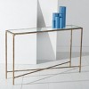 Jessa Forged Metal Rectangle Console Table - Gold - Safavieh - image 2 of 4