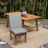 ARDEN earthFIBER Outdoor Dining Chair Cushion, 20 x 20, Water Repellent, Fade Resistant, 1-Piece Cushion for Dining Chairs 20 x 20 - 2 of 4