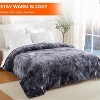 Heated Blanket, Tie Dye Heating Blanket for Bedding, With 5 Heat Settings, Fast Heating, Soft and Comfy, Machine Washable - 4 of 4