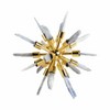 Decorative Crystal Starburst Statue for Home Decor - Stylish Sculpture Accent Perfect for Office, Shelf, and Living Room Decor - 4 of 4