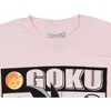 Dragon Ball Super Anime Men's Goku Eating Ramen Pink Adult Graphic T-Shirt - 3 of 3