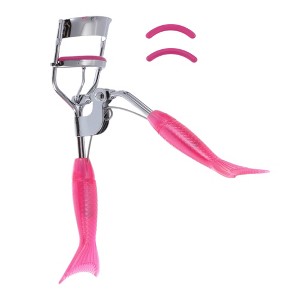Unique Bargains Women's Fishtail Handle Eyelash Curler 1 Pc - 1 of 3
