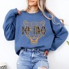 Simply Sage Market Women's Graphic Sweatshirt Def Tired Cheetah - 2 of 4