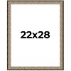 PosterPalooza | Ornate Silver Picture Frame - UV Acrylic, Foam Board Backing, Hanging Hardware - 2 of 4