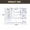 Grungis Wall Mounted Bathroom Storage Cabine,Medicine Cabinet with Mirror and  LED Light for Bathroom - 3 of 4