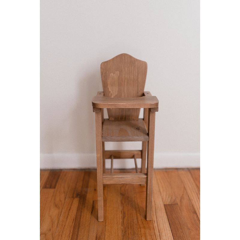 Remley Rebekah’s Collection Kids Wooden Doll Furniture High Chair - Ships Assembled, 2 of 4