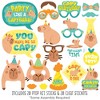 Big Dot of Happiness Capy Birthday - Capybara Party Photo Booth Props Kit - 20 Count - image 2 of 4