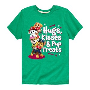 Boys' - Paw Patrol - Hugs Kisses Pup Treats Short Sleeve Graphic T-Shirt - 1 of 4