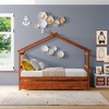 Twin Size Wooden House Bed with Twin Size Trundle - 2 of 4