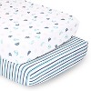 The Peanutshell Nautical Blue Crib Bedding Set, 5pc to 11 Pc - 4 of 4