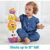 Kidoozie Chicken n' Egg Stackers, 8 Piece Set, Stacks Over 12" Tall, Playful and Colorful for Children 9-24 months - 3 of 4