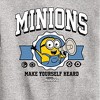 Boys' - Despicable Me Minions - Make Yourself Heard Graphic Long Sleeve Fleece Sweatshirt - 2 of 4