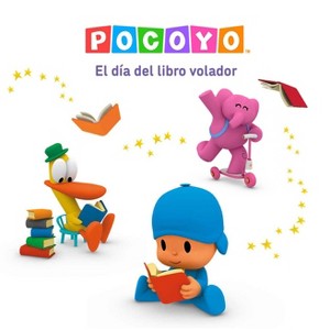 Pocoyó. El Día del Libro Volador / Pocoyo. the Day of the Flying Book - by  Animaj (Hardcover) - 1 of 1
